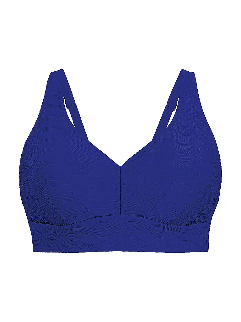 Top bikini da donna Essentials blu | S