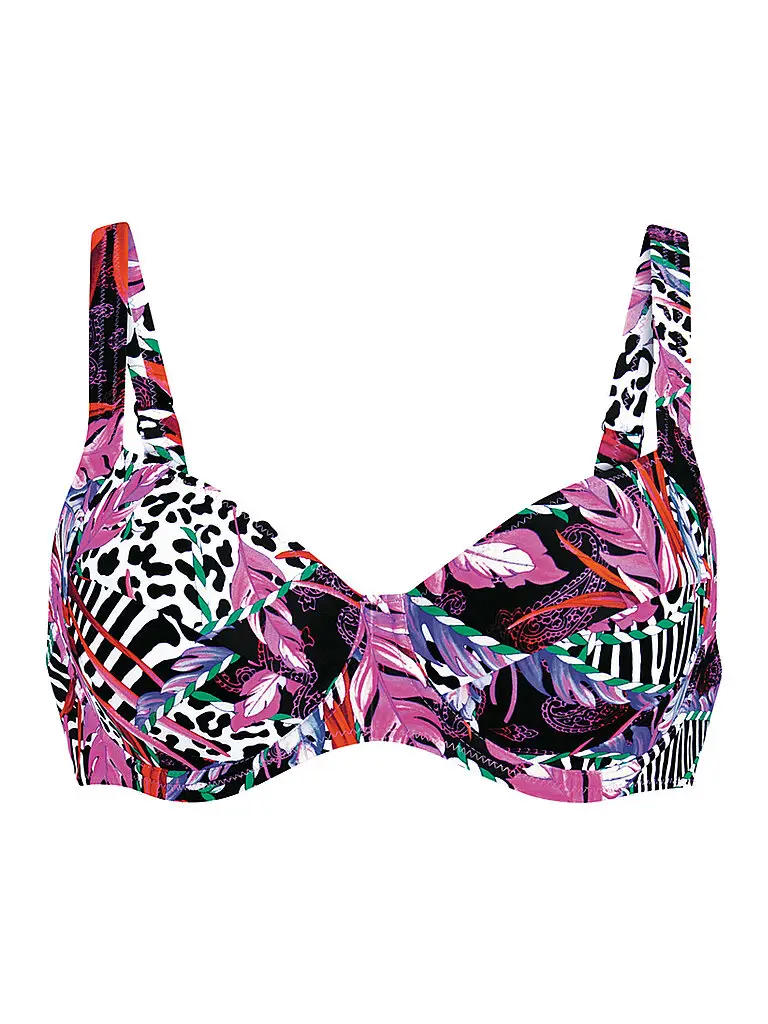 Top bikini da donna Nautical Sibel rosa | 38C