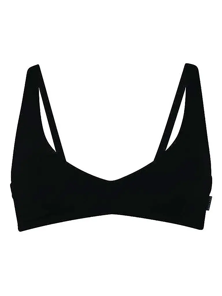 Top bikini da donna Pure nero | 36 C/D
