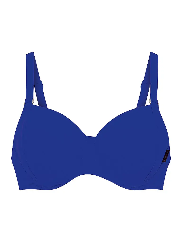 Top bikini da donna RF blu | 46C