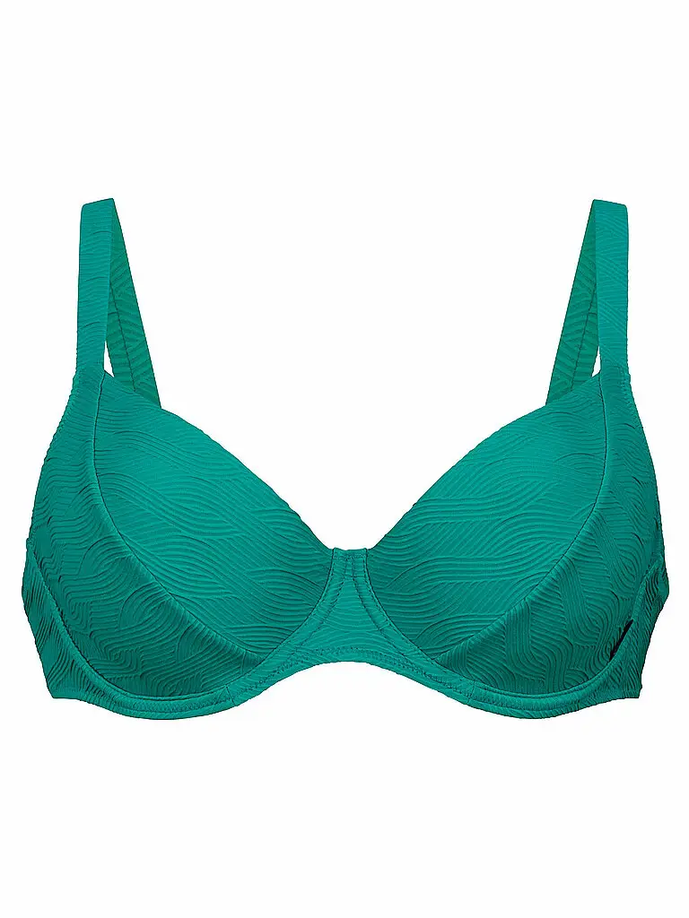 Top bikini da donna RF-Stretch Wave turchese | 38D