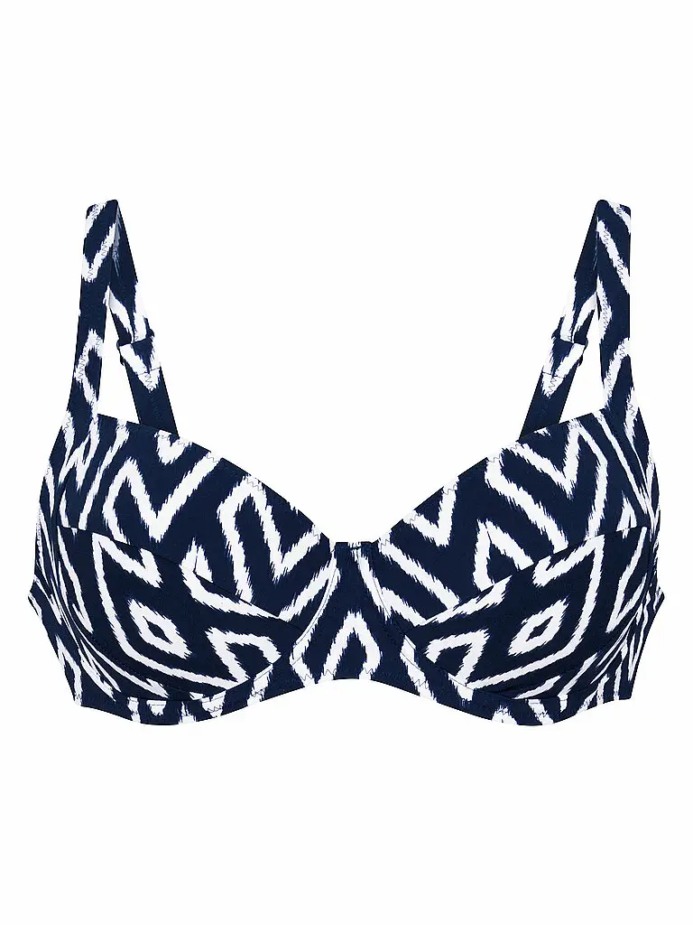 Top bikini da donna Tribal Monotones blu | 38F