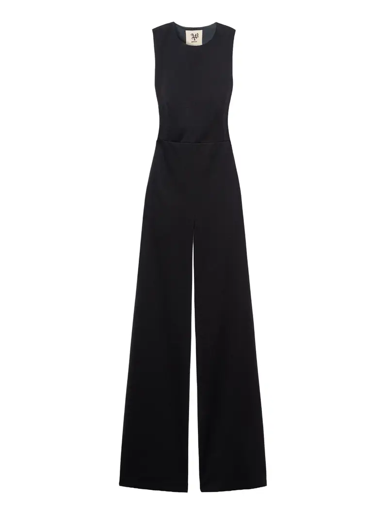 jumpsuit aniye by back sienna da donna - nero