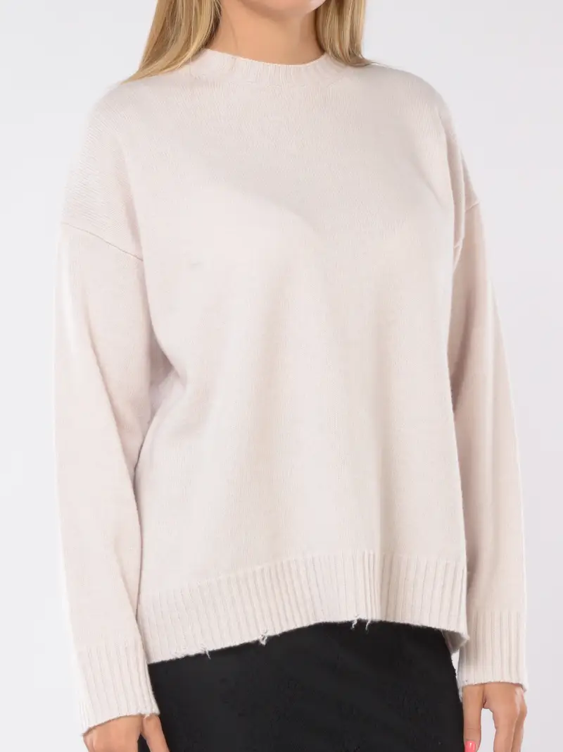 maglia da donna Aniye By Colette in lana vergine Bianco