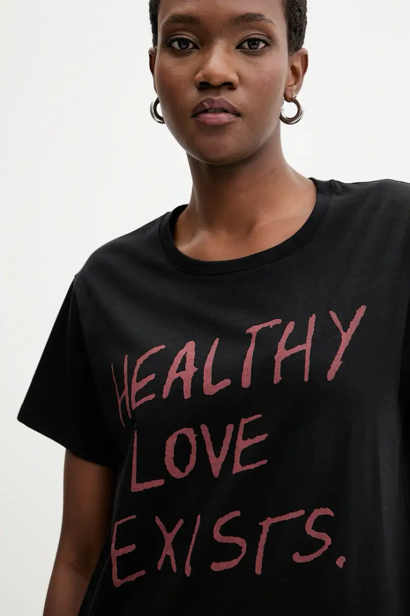 Aniye By T-shirt Donna Nero 3152914 miniatura 4