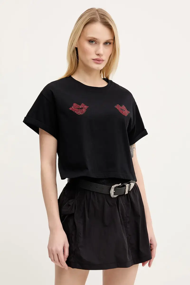 Aniye By T-shirt Donna Nero 3335750