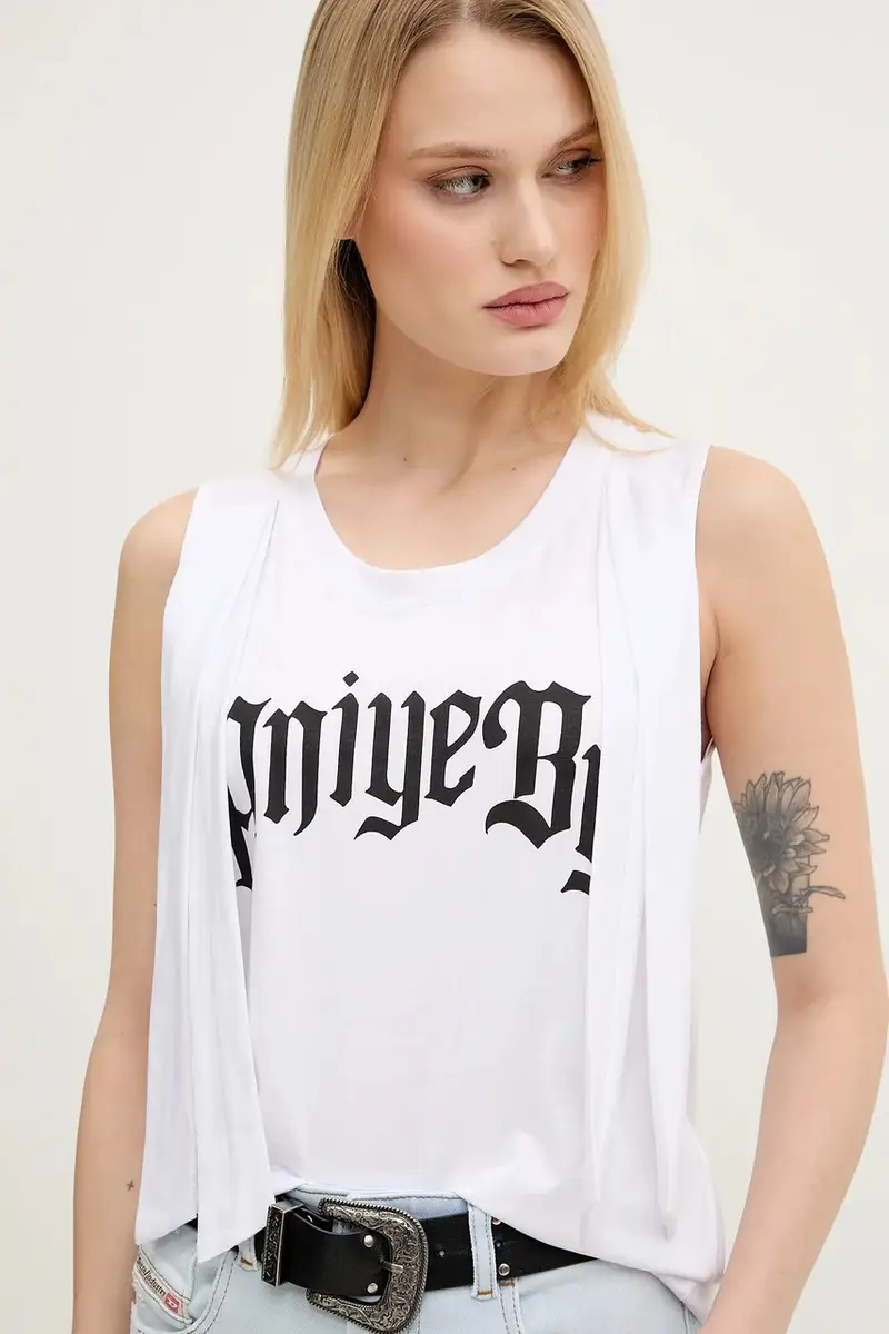 top in cotone colore bianco 185652 miniatura 4