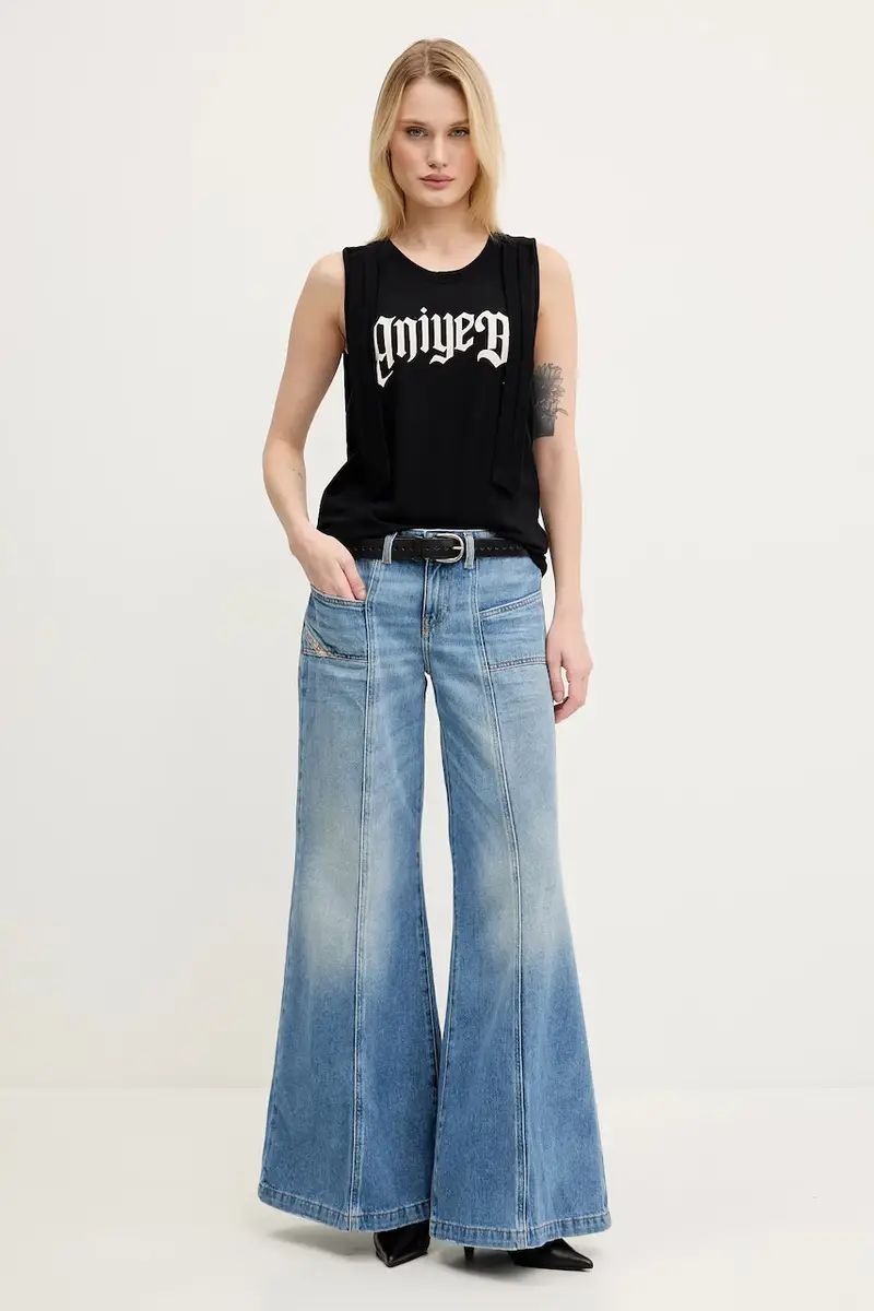 top in cotone colore nero 185652 miniatura 2