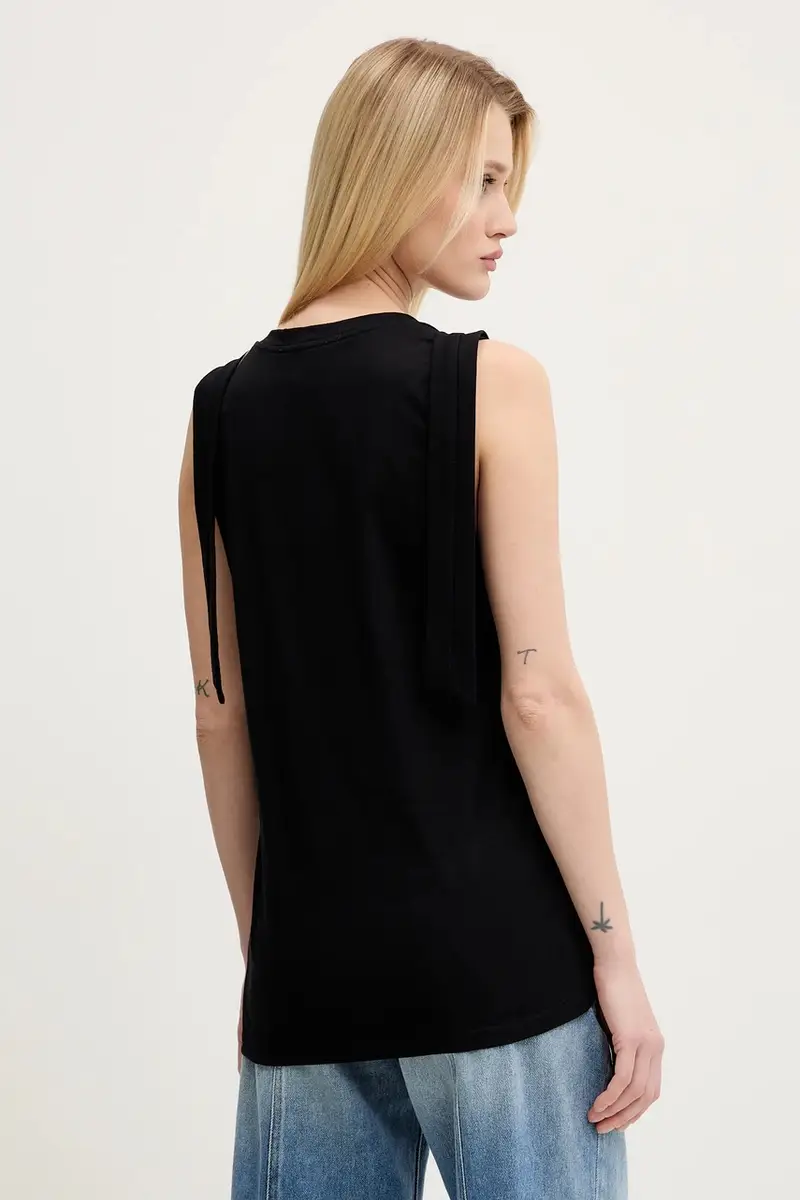 top in cotone colore nero 185652 miniatura 3