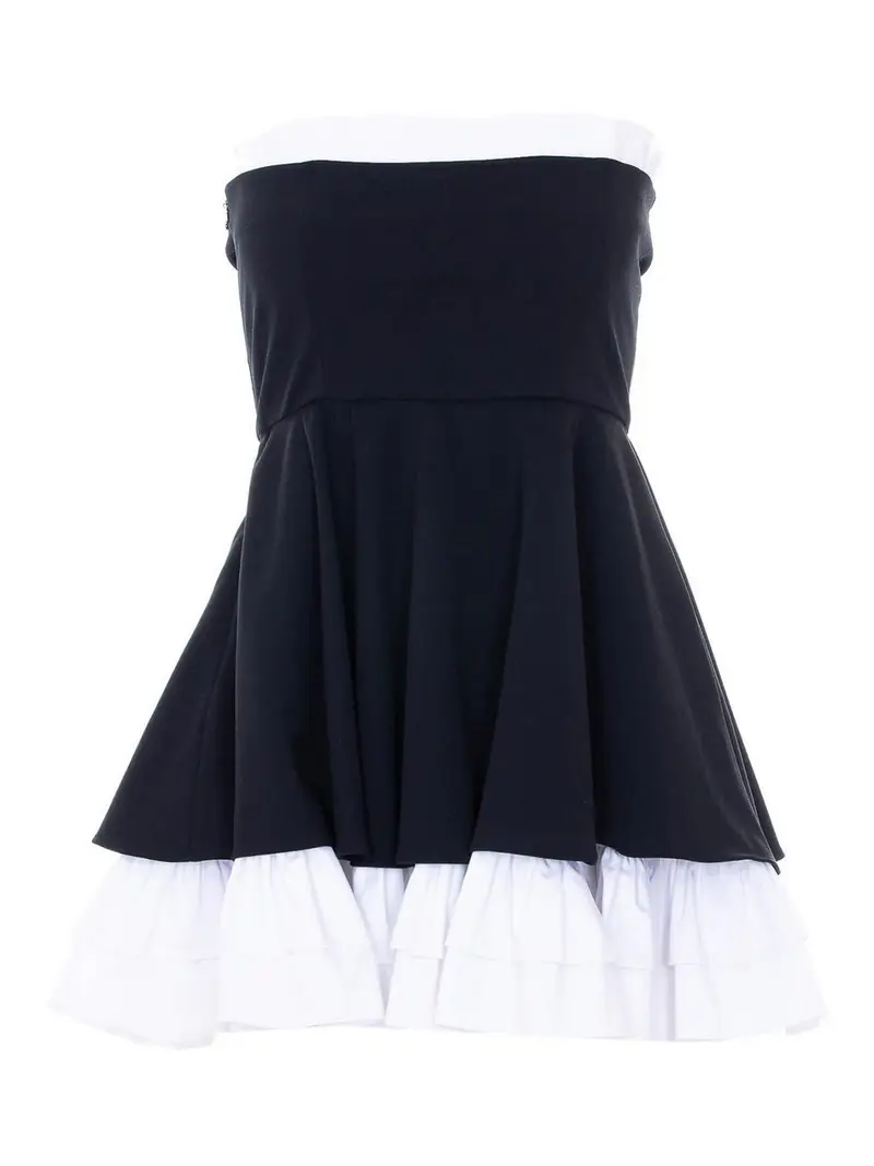 Vestito color sabbia Nero