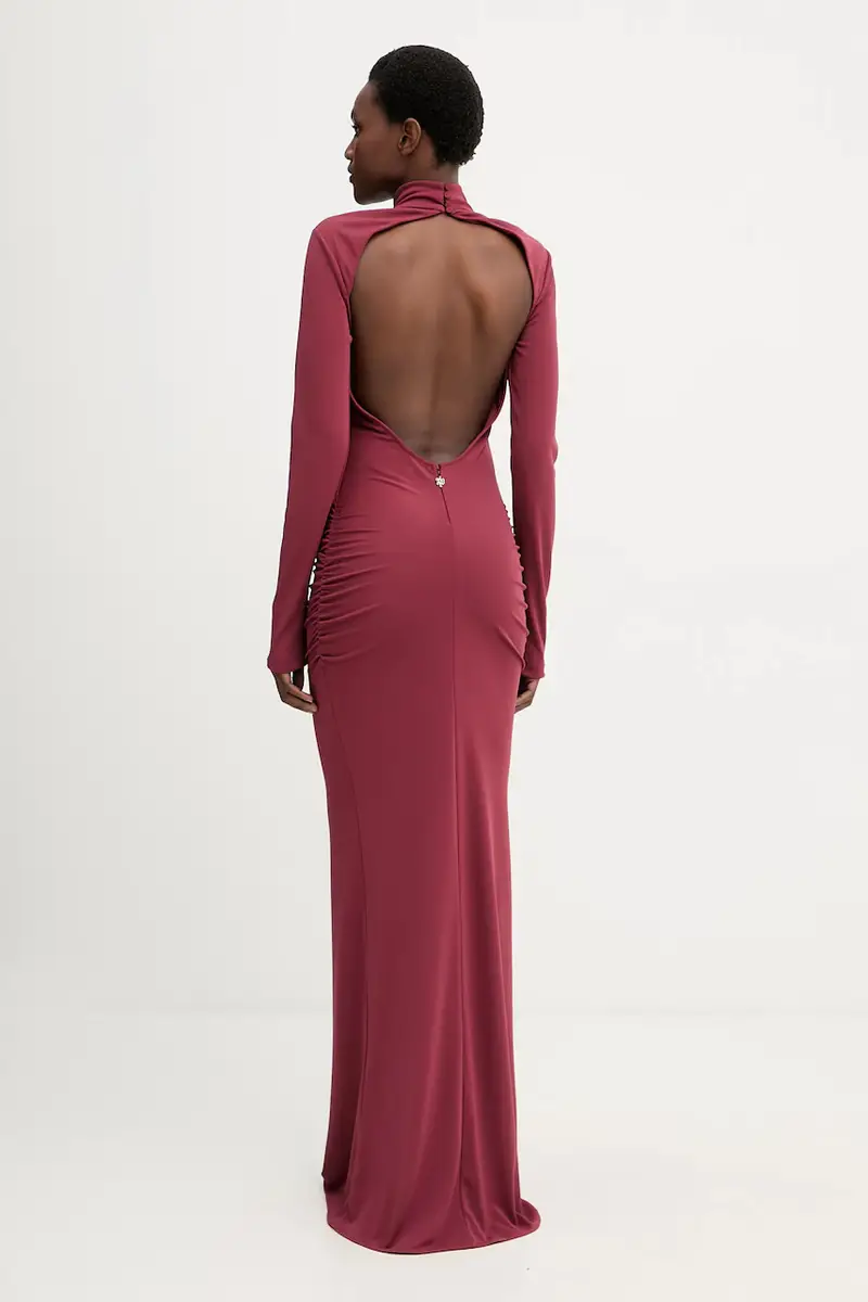 vestito colore granata 181296 miniatura 3