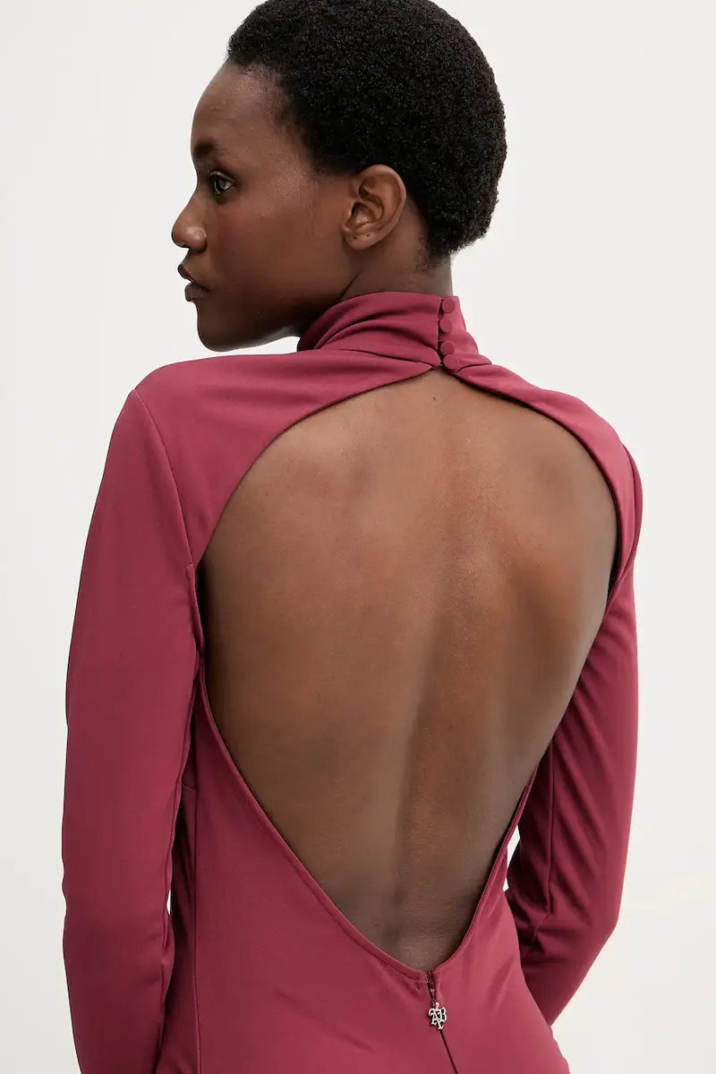 vestito colore granata 181296 miniatura 5