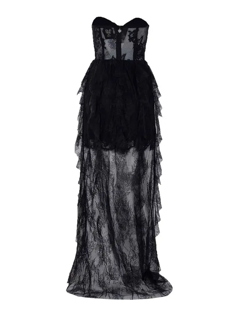 Vestito lungo Tamara nero