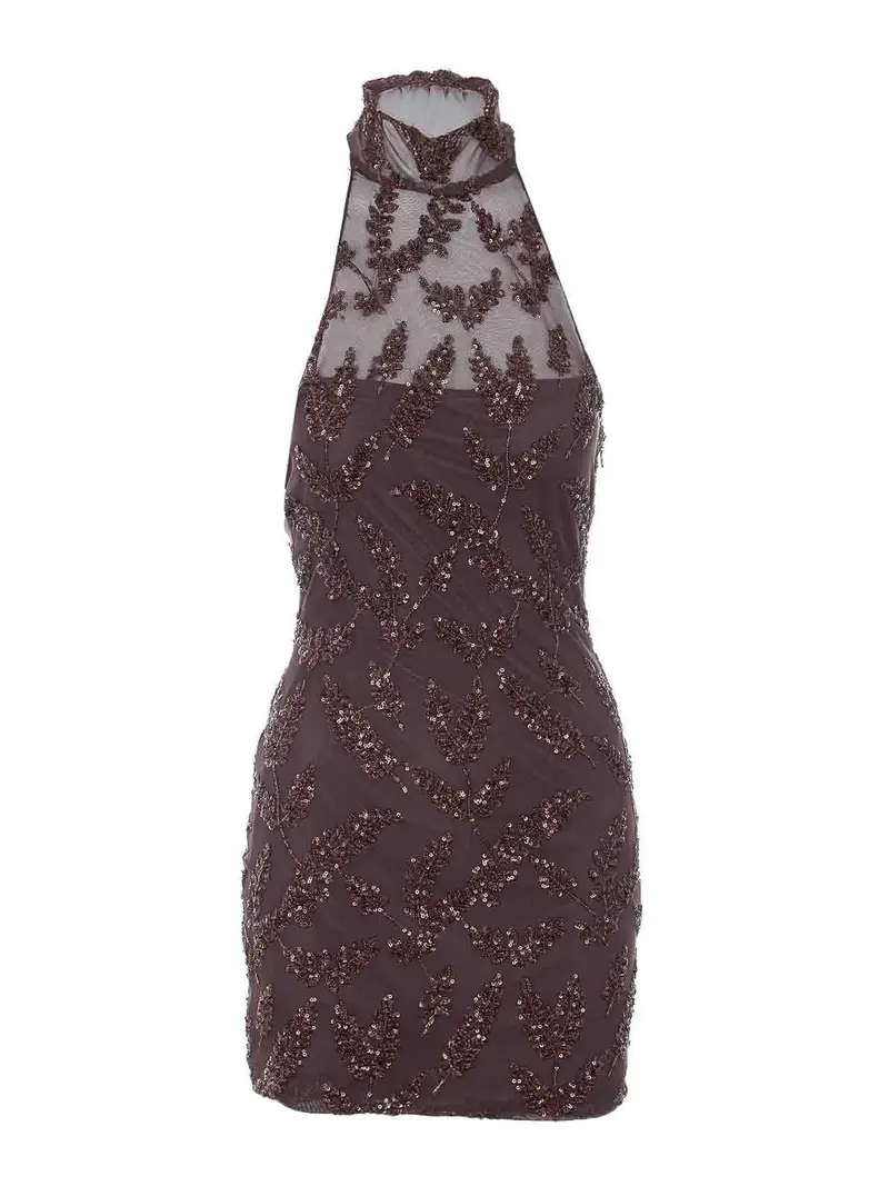 Aniye By Vestito tartaruga Uma Marrone