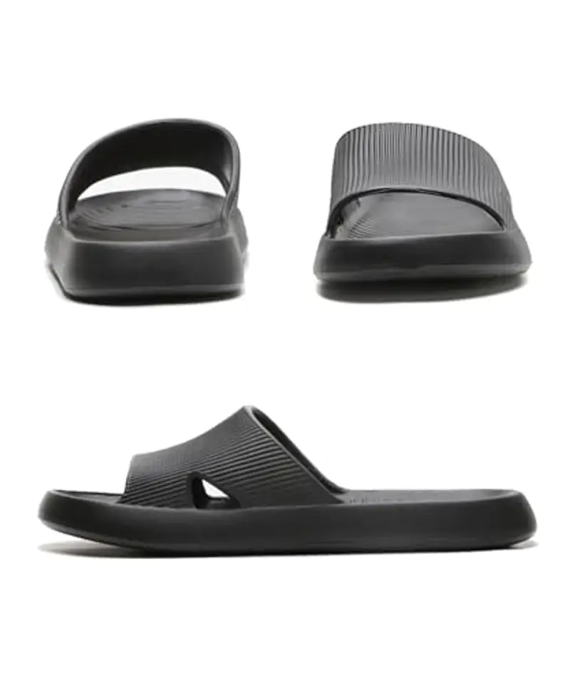 Anmerl Pantofole Uomo Nero 2192157 miniatura 3