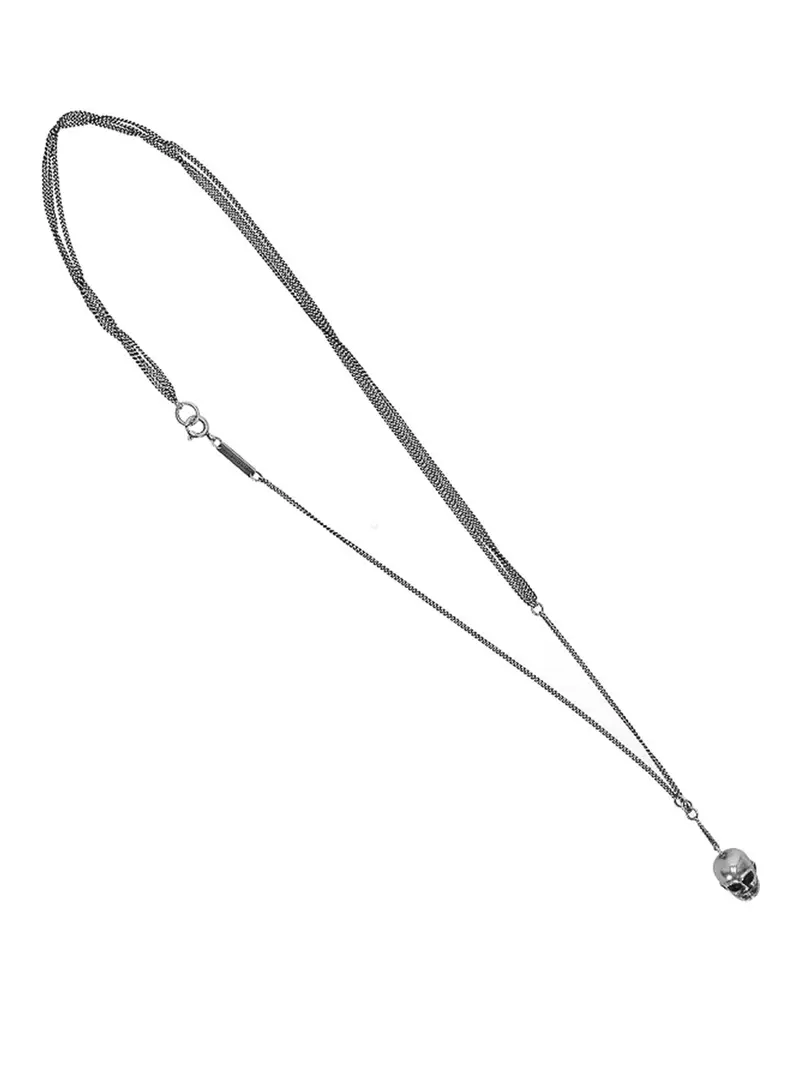 Collana tilta con ciondolo amuleto Argento