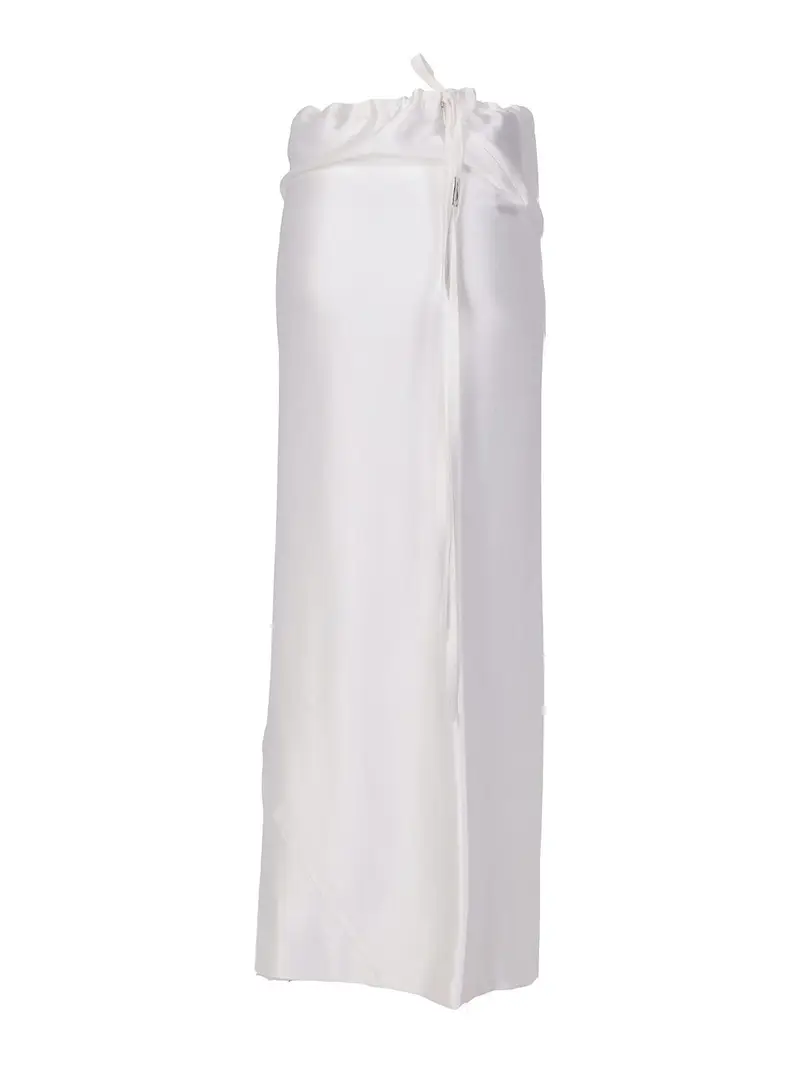 Gonna di bias lunghi di evine Beige