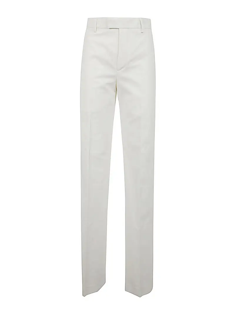 Pantaloni gamba svasata Maaike Bianco