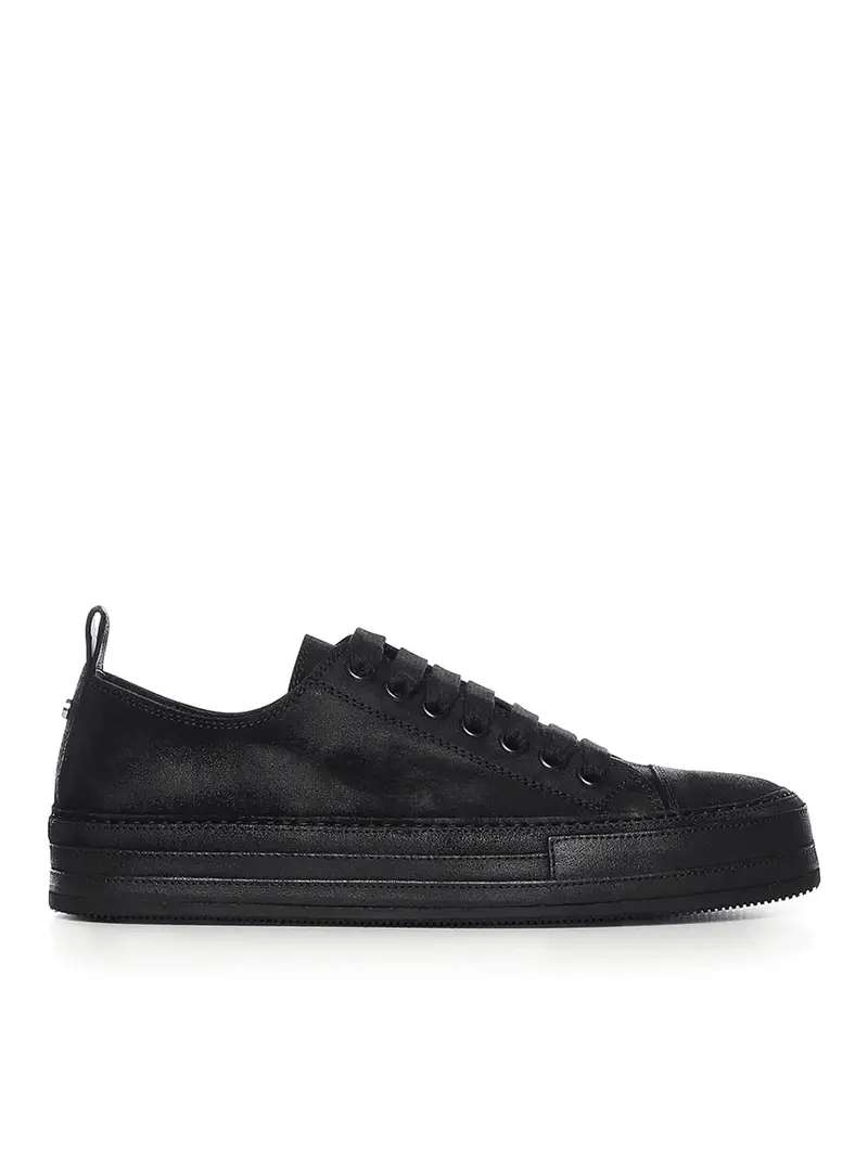 Sneaker in pelle Nero