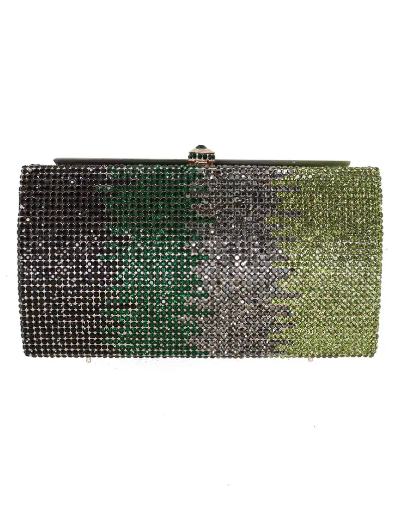 Anna Cecere Clutch Donna Verde 1049853
