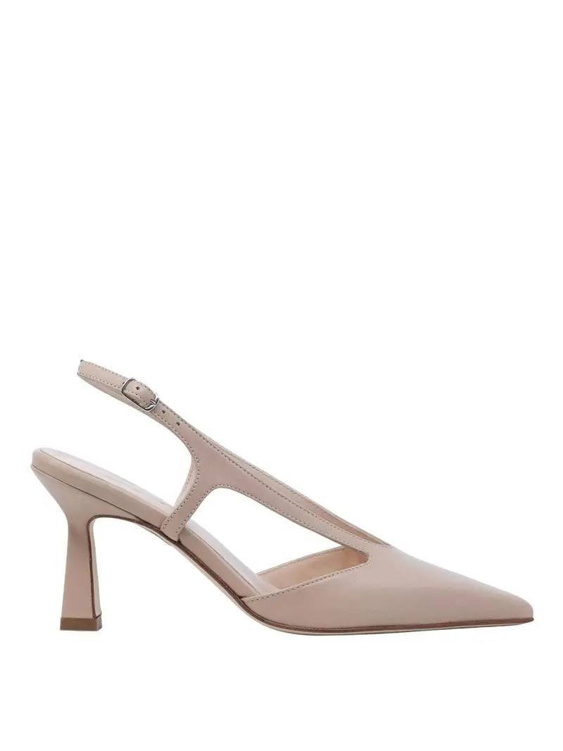 . Slingback Chanel Beige