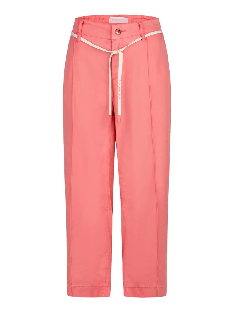 pantalone chino anna montana da donna - rosa