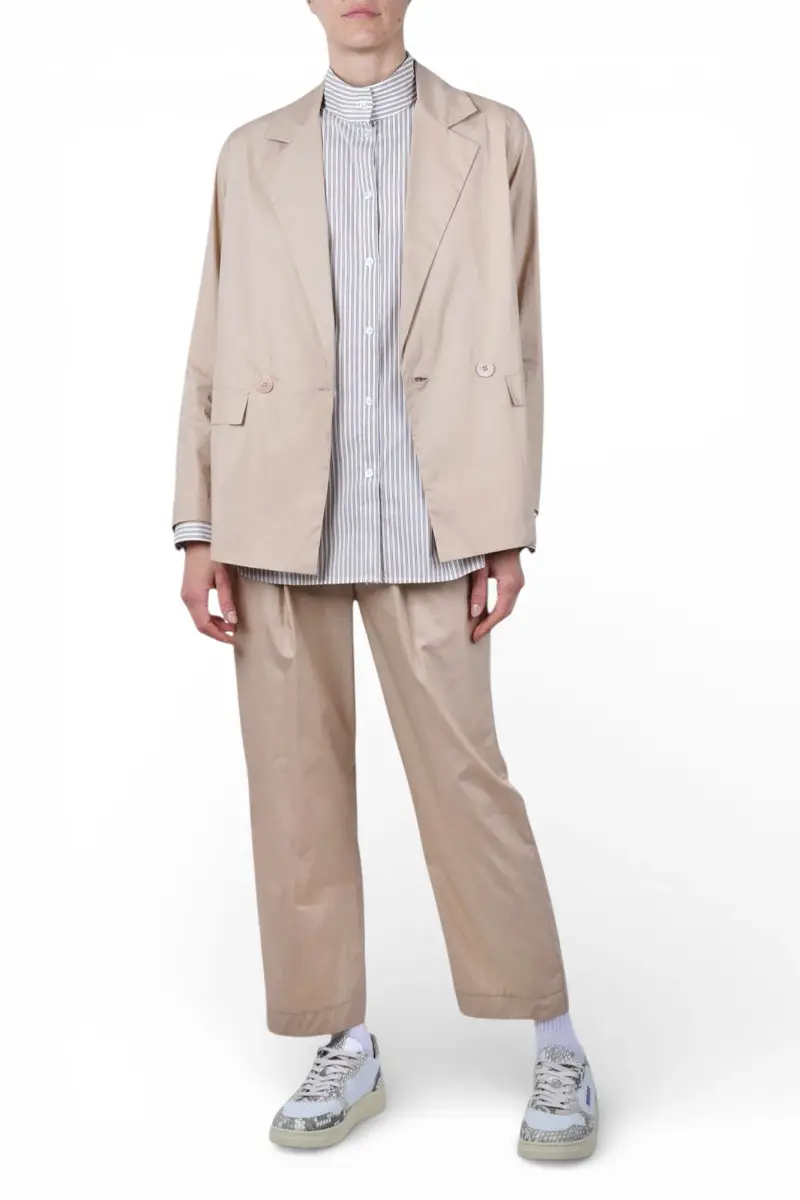 Camicia - 471235 - Bianco/Beige miniatura 2