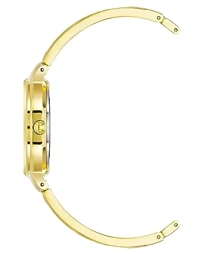 Anne Klein - Orologio da donna a bracciale rigido, con quadrante con vero diamante, Oro/Rosa miniatura 2
