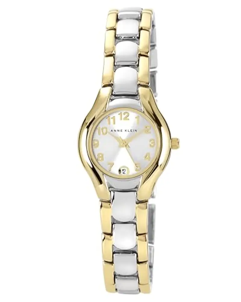 Anne Klein - Orologio da polso da donna, con cinturino a bracciale, 10/6777SVTT, Argento