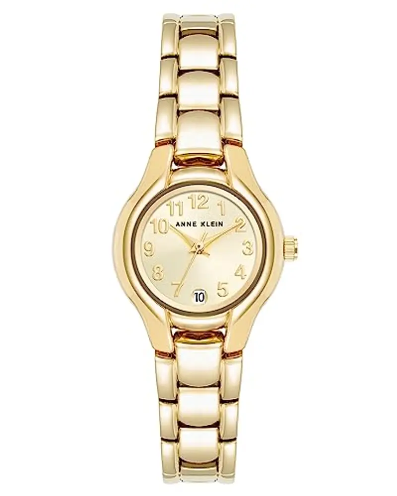 Anne Klein - Orologio da polso da donna, con datario, Oro