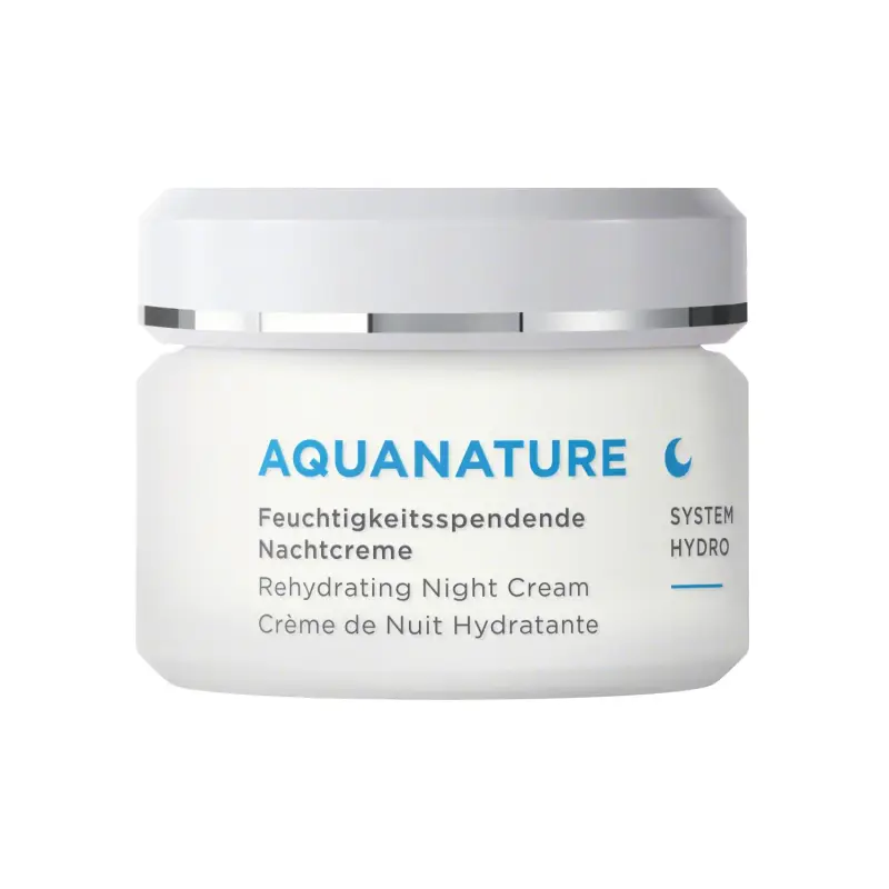 Aquanature Rehydrating Night Cream - Crema idratante viso