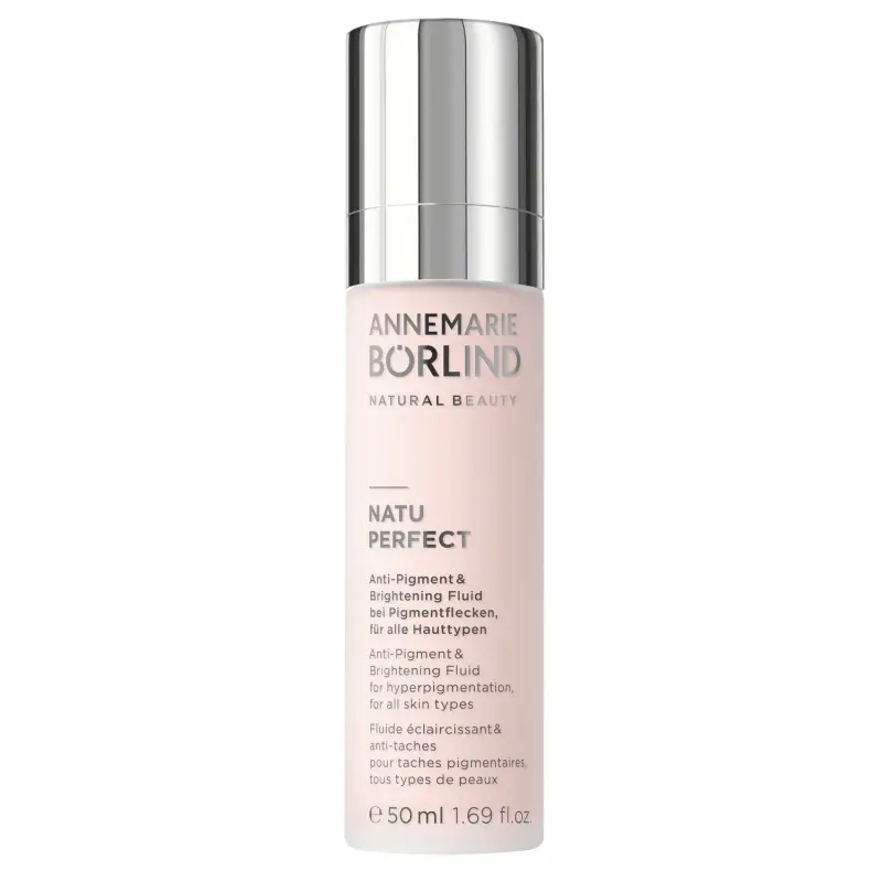 Beauty Extras Natuperfect Anti-Pigment & Brightening Fluid - Crema antimacchie viso