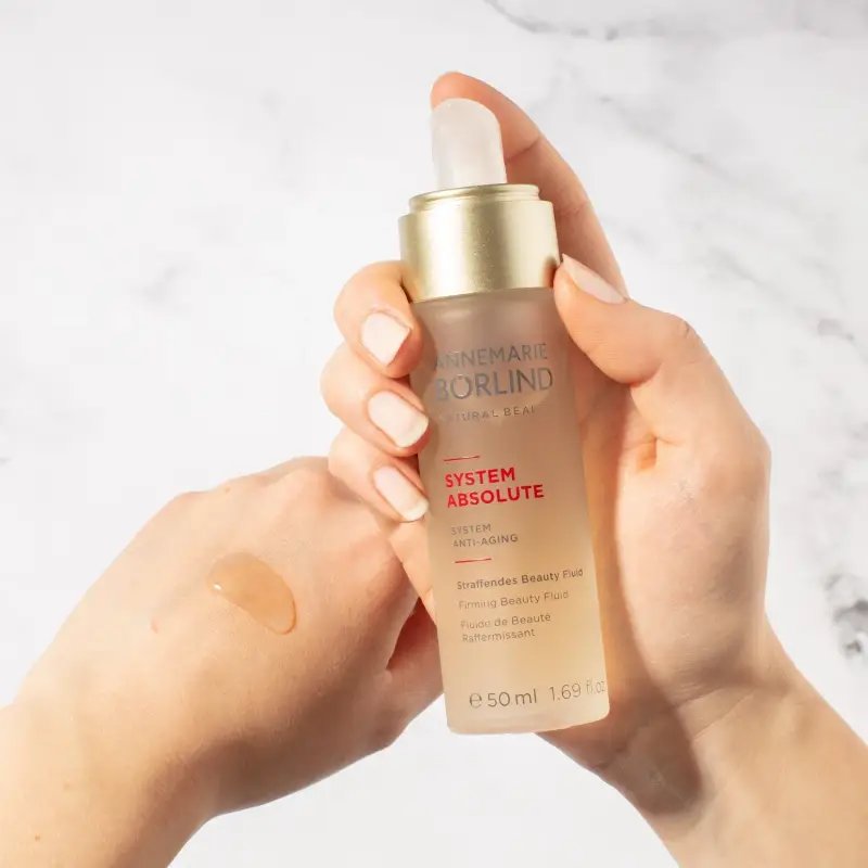 System Absolute Friming Beauty Fluid - Trattamento antietà pelli mature, Trattamento viso antirughe miniatura 3