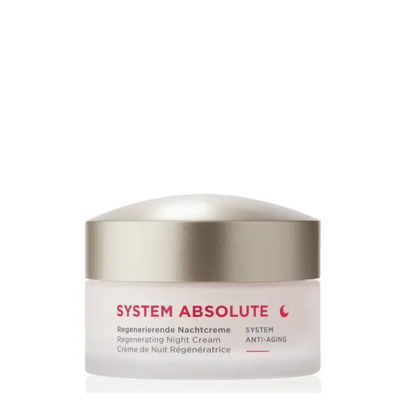 System Absolute Regenerating Night Cream - Trattamento antietà pelli mature,Crema antirughe