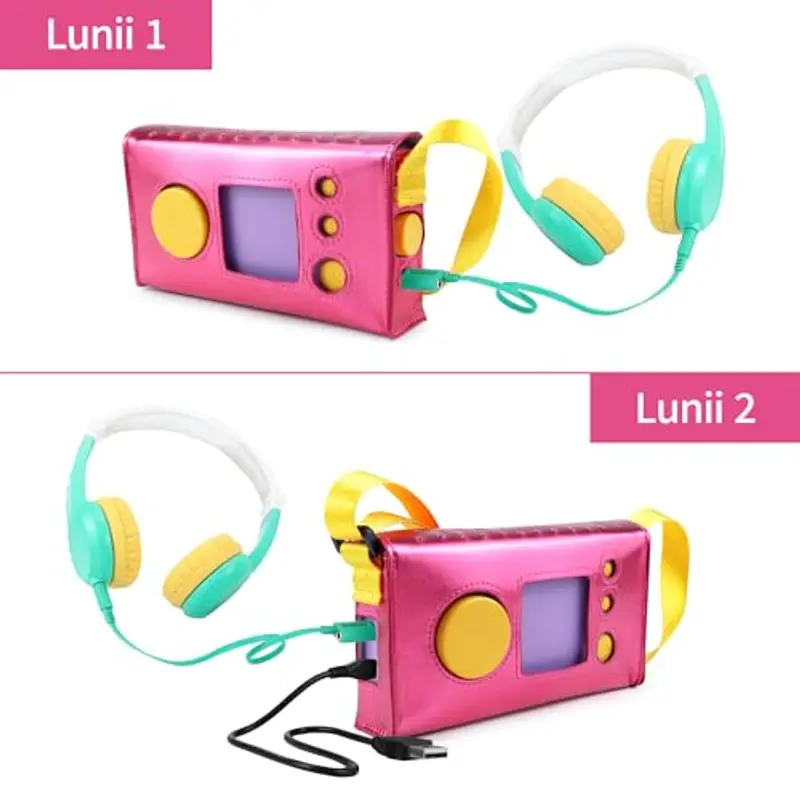 Annmore Borsa in PU per Lunii, compatibile con Lunii 1 e Lunii 2, Rosa miniatura 2