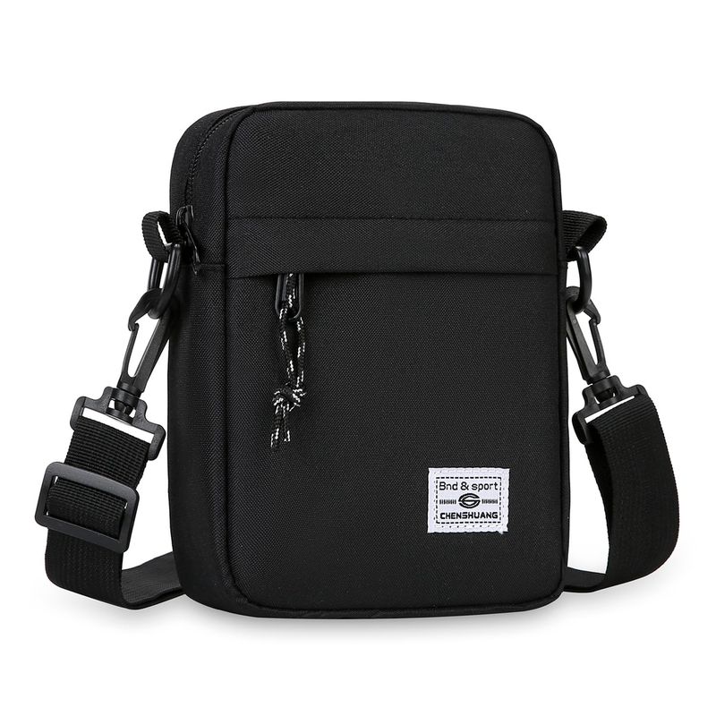 ANPTER Borsa Tracolla Uomo Leggera Nero