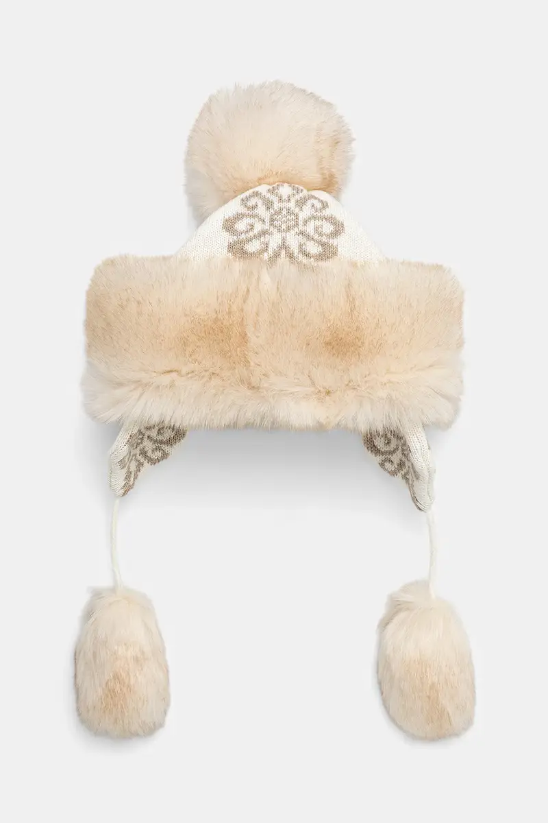 berretto Beige miniatura 2