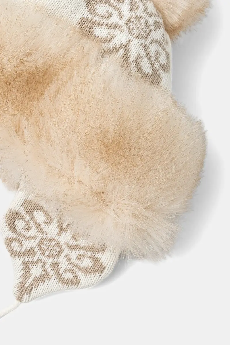 berretto Beige miniatura 3