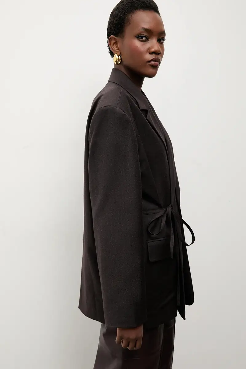 Answear.LAB Blazer Marrone 4216100 miniatura 4