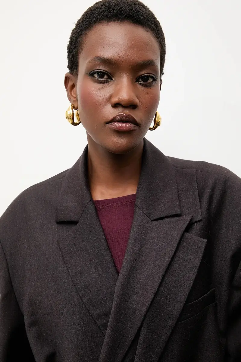 Answear.LAB Blazer Marrone 4216100 miniatura 5