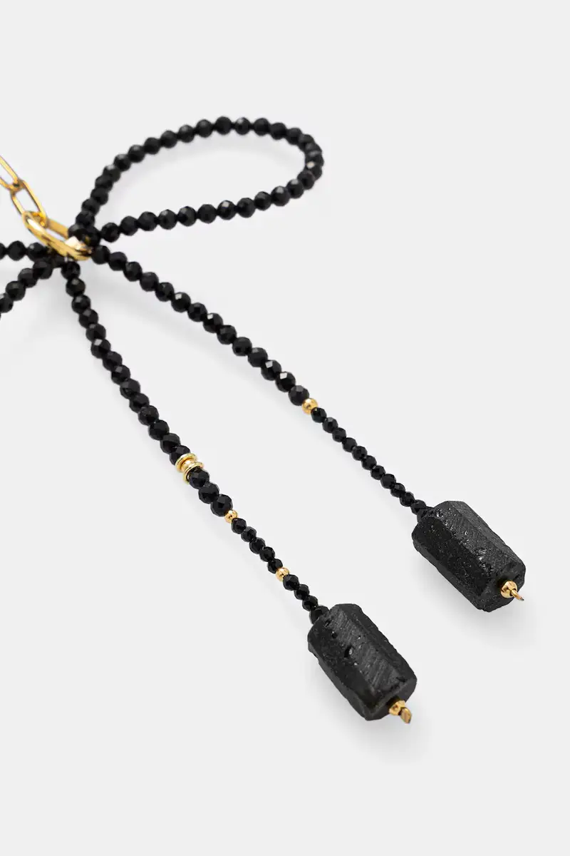 Bonded by Answear LAB & LOBOS ciondolo Nero miniatura 3