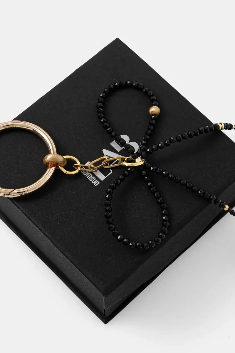 Bonded by Answear LAB & LOBOS ciondolo Nero miniatura 4