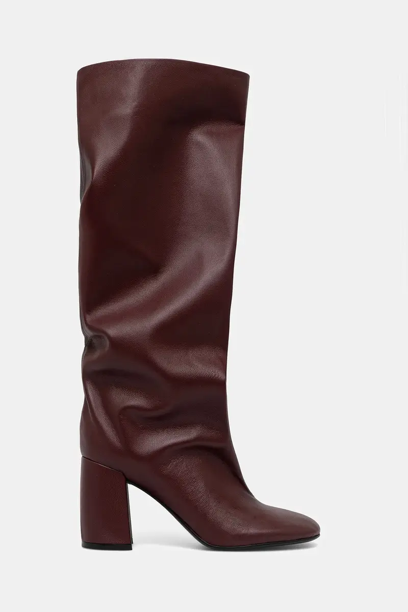 Bonded by Answear LAB & LOBOS stivali in pelle Granata miniatura 3