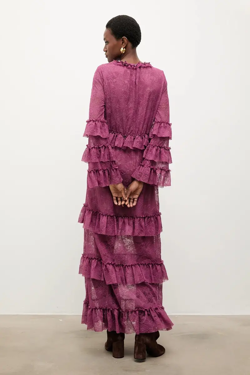 Bonded by Answear LAB & LOBOS vestito Granata miniatura 3