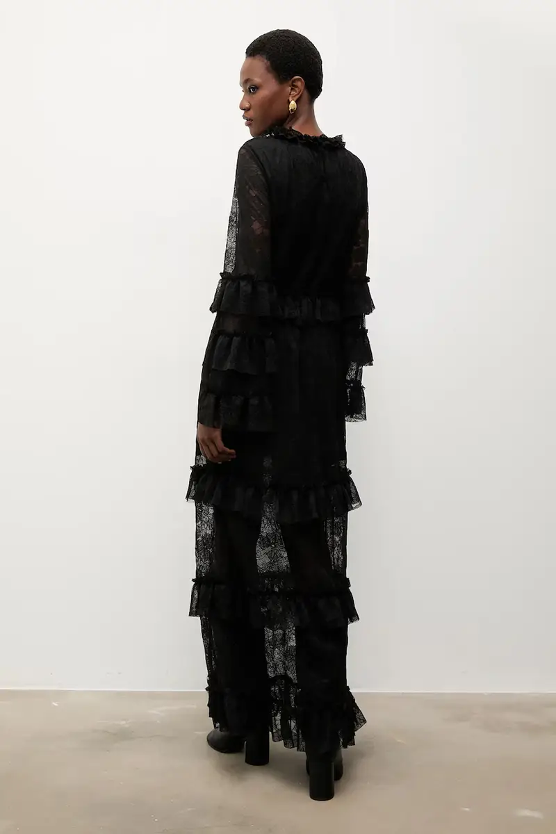 Bonded by Answear LAB & LOBOS vestito Nero miniatura 3