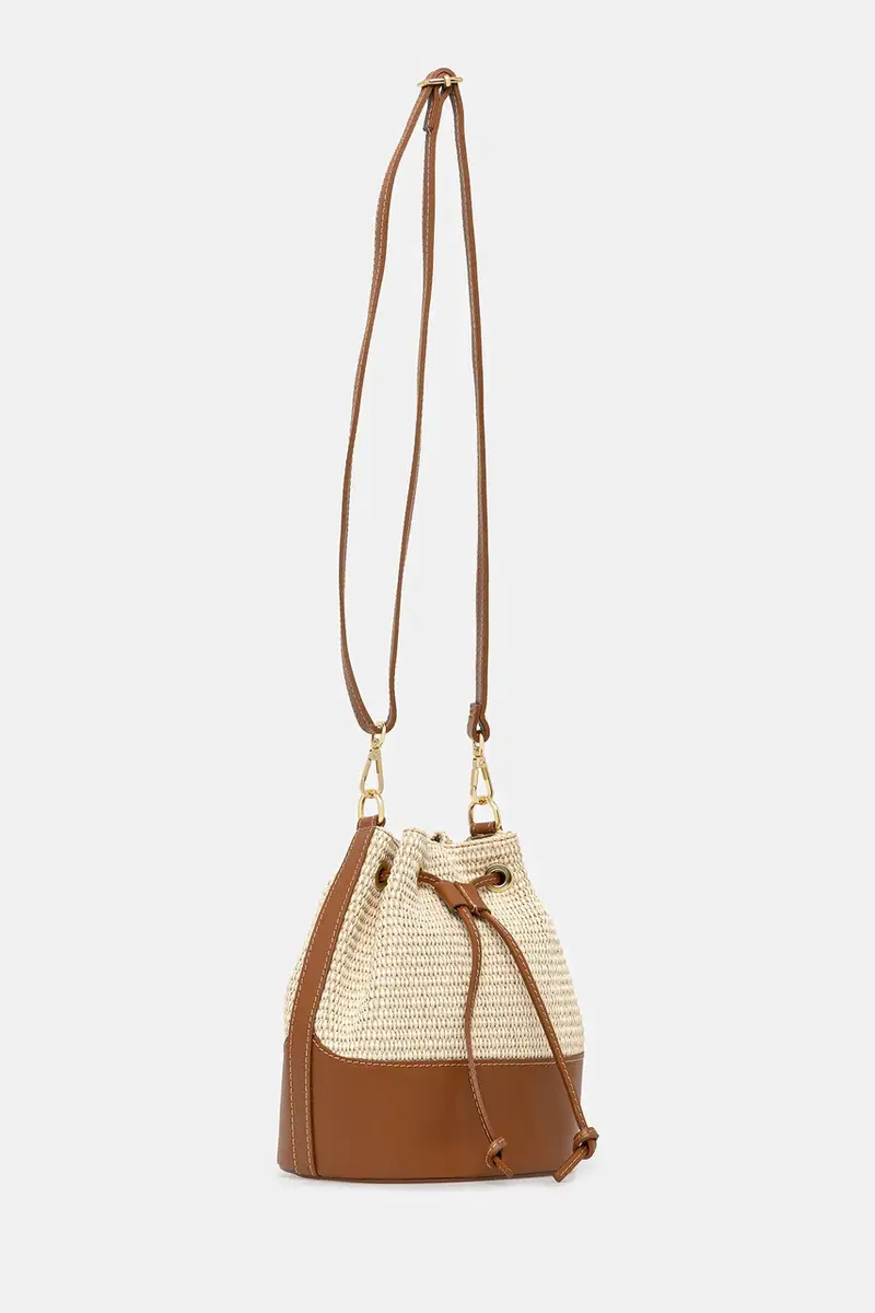 borsetta colore beige miniatura 2