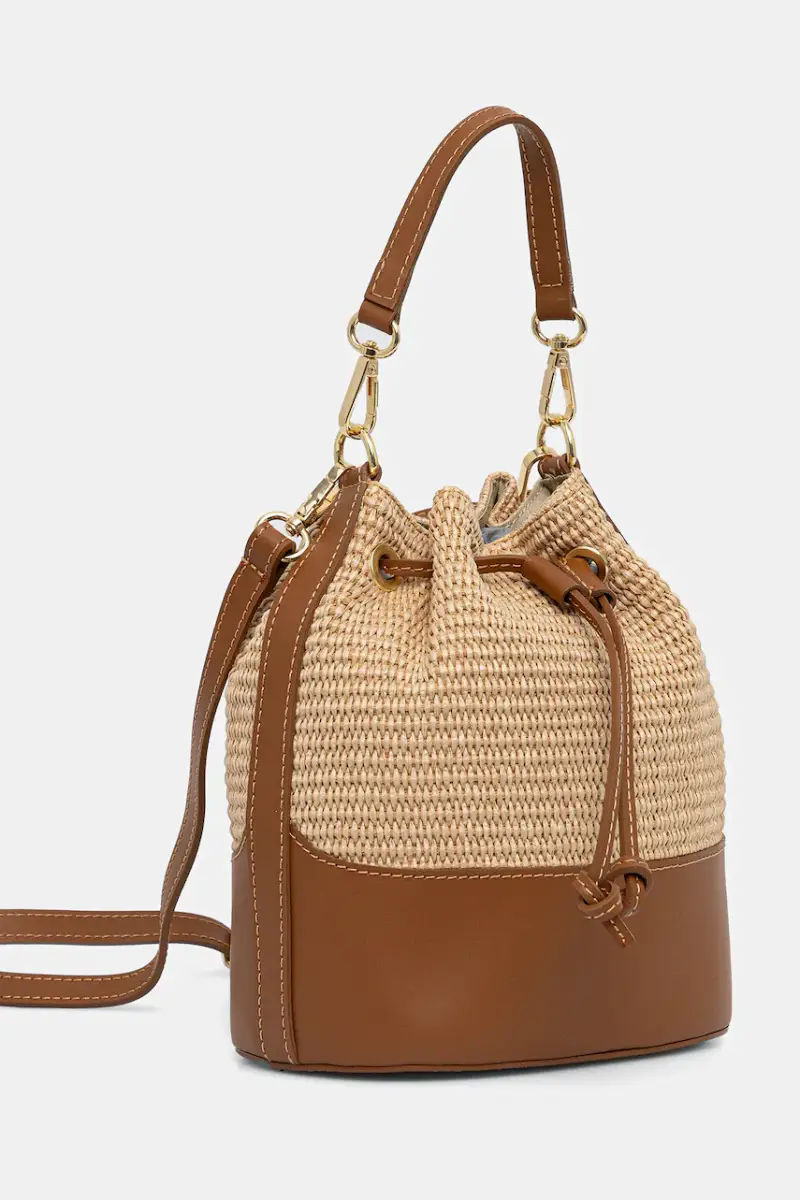 borsetta colore marrone miniatura 2