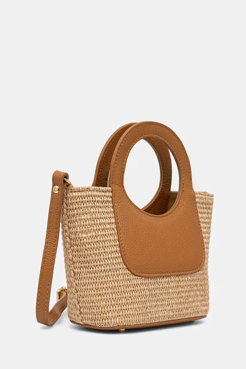 borsetta colore marrone miniatura 2