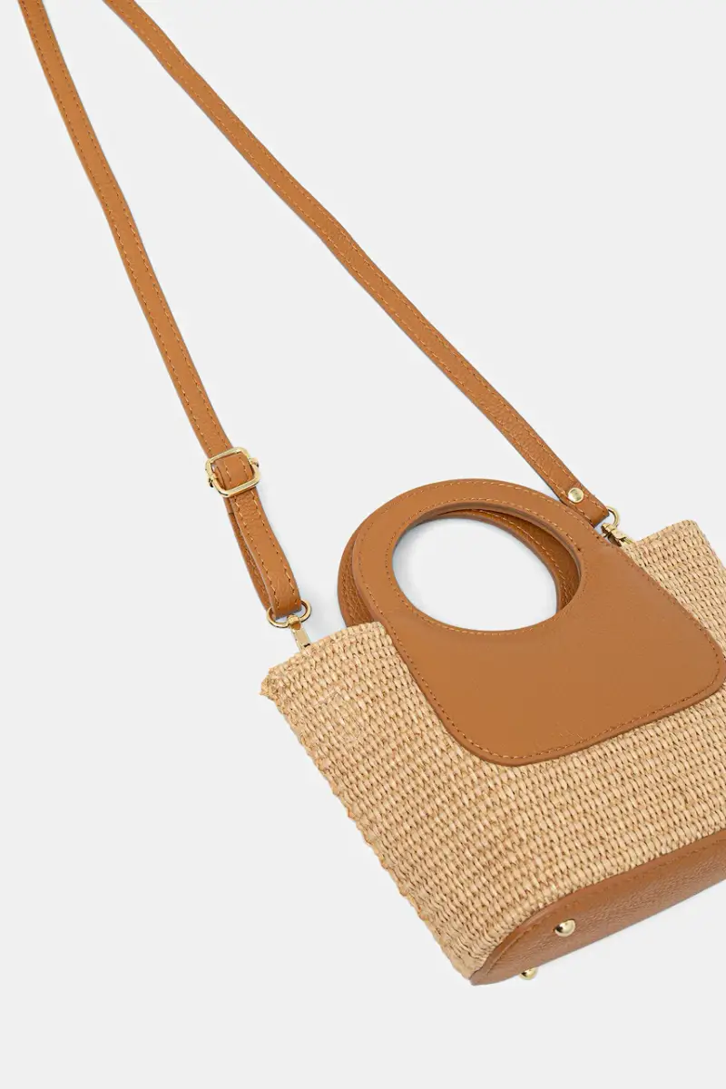 borsetta colore marrone miniatura 3