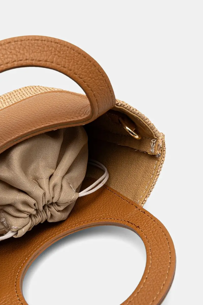 borsetta colore marrone miniatura 4